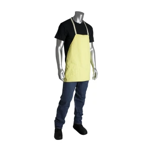 KEVLAR TWILL 2 PLY APRON, 24"X24", NECK STRAP AND BUCKLE CLOSE AT WAIS, 1 EA, #10-KAD2424W/BUCKLE
