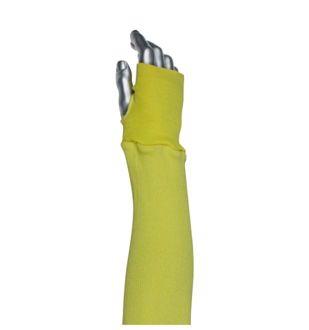 12 INCH KEVLAR ACP 2/1 RIB KNIT SLV ARC RATED 9.5 CAL/CM2, KNIT WRIST, 1 EA, #10-KAM12