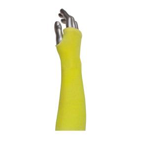 KUT-GARD KEVLAR, 2 PLY SLEEVE W/TH & VELCRO CLOSURE, 3X18 IN, ANSI A3, 1 EA, #10-KS18THV