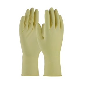CleanTeam® Single Use Class 100 Cleanroom Latex Glove with Fully Textured Grip - 12", 1 CS, #100-323000