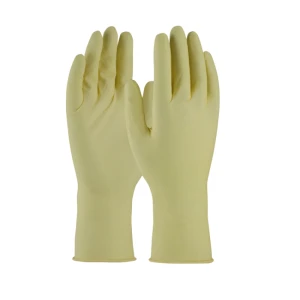 CleanTeam® Single Use Class 100 Cleanroom Latex Glove with Fully Textured Grip - 12", 1 CS, #100-323000