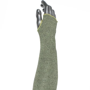 Kut Gard® Single-Ply ATA® Hide-Away™ FR / Aramid Blended Sleeve with Thumb Hole, 1 EA, #10-SATA/HAFR-18T