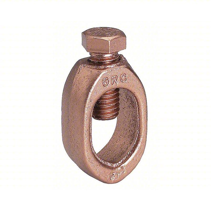 Grounding Connector: Copper, 10 AWG SOL/10 to 2 AWG STR Grounding Wire Size, 1 Grounding Wires, 5/Pkg #22A960