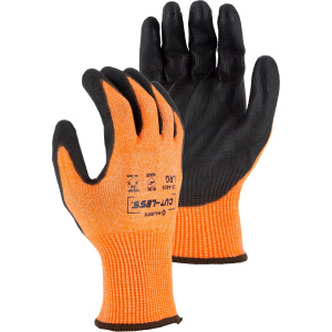 Cut-Less Korplex Glove with Polyurethane Palm, 13g, ANSI A5, 1 DZ #33-4406 (XXS-XL)