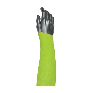 "SMART FIT KEVLAR HACP & NEON YELLOW BLEND SLEEVE, 18"", WITH ELASTIC THUMB, 1 EA, #10-21HACPNY-ET