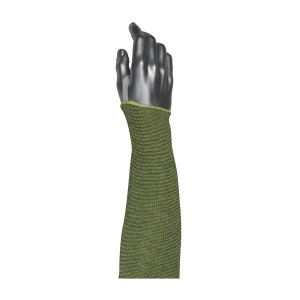 "SMART FIT ACP/BLACK KEVLAR BLEND SLEEVE, 18"", WITH ELASTIC THUMB STRAP, 1 EA, #10-21KVACPMBK-ET
