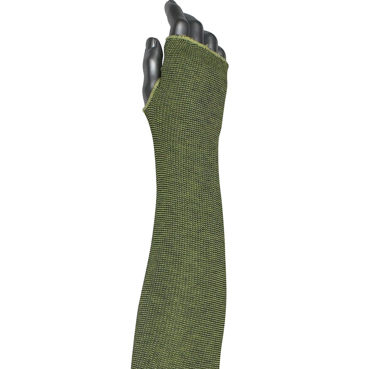 "SMART FIT ACP/BLACK KEVLAR BLEND SLEEVE, WITH THUMBHOLE Thumbhole, Size 22 Inch , 1 EA, #10-21KVACPMBK22TH
