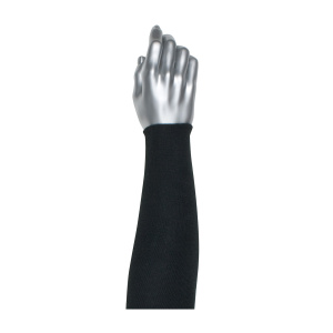 KEVLAR KNIT SLEEVE, 2-PLY, 3X14 BLACK, 1 EA, #10-BKDS14