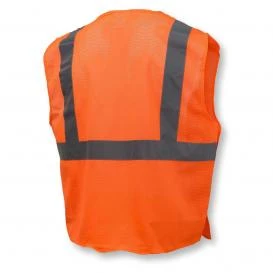 Economy Type R Class 2 Breakaway Mesh Safety Vest, Orange, 1 EA #SV4OM - Image 6