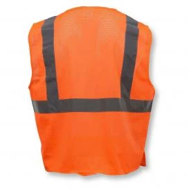 Economy Type R Class 2 Breakaway Mesh Safety Vest, Orange, 1 EA #SV4OM - Image 4