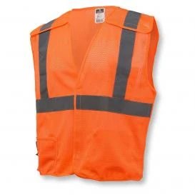 Economy Type R Class 2 Breakaway Mesh Safety Vest, Orange, 1 EA #SV4OM - Image 7
