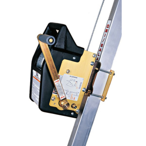 SalaliftII Confined Space Winch, 60 ft, Galvanized Steel Cable, 350 lb Load Cap.,Carabiner/Swivel Snap Hook, 1/EA #8102001