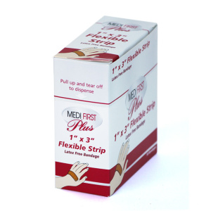 Light Weight Latex Free Flexible, 1" x 3" Strip, 50/box #101150