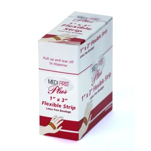 Light Weight Latex Free Flexible, 1" x 3" Strip, 50/box #101150
