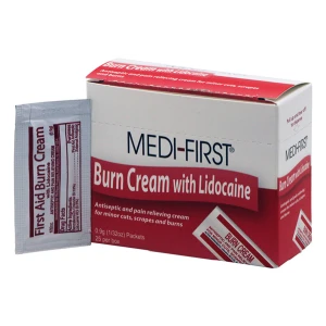 Burn Cream with Lidocaine, 25/Box #CS26073