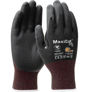 ATG MaxiCut Ultra Seamless Knit A6 Engineered Yarn with Premium Nitrile Coated MicroFoam Grip on Palm & Fingers - Touchscreen, 1/DZ #44-6745F