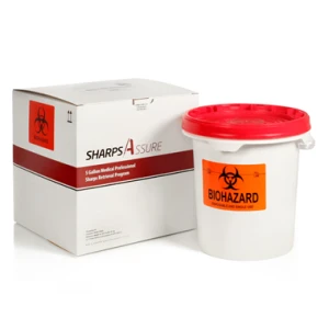 5 Gallon Medical Professional Sharps Retrieval Program, 1/EA #SA5G