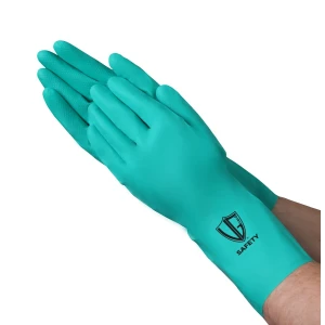 VGuard 11 mil Green Nitrile Unlined Glove, 144/CS #C11A2