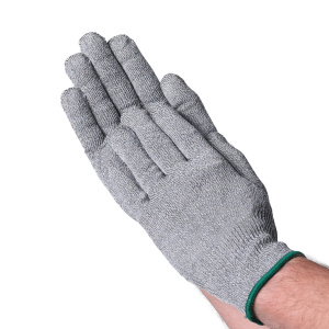VGuard A4 Uncoated Cut Resistant Glove, Gray, 1/DZ #R18G4