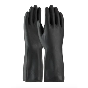 Assurance- Unsupported Neoprene, Flock Lined with Raised Diamond Grip - 28 Mil , Black , 1/DZ #52-3665
