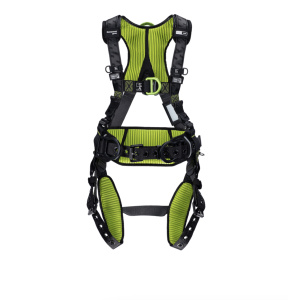 Miller H700 Full-Body Harness with Aluminum Hardware, 5PT, 1/EA #H7CC1A