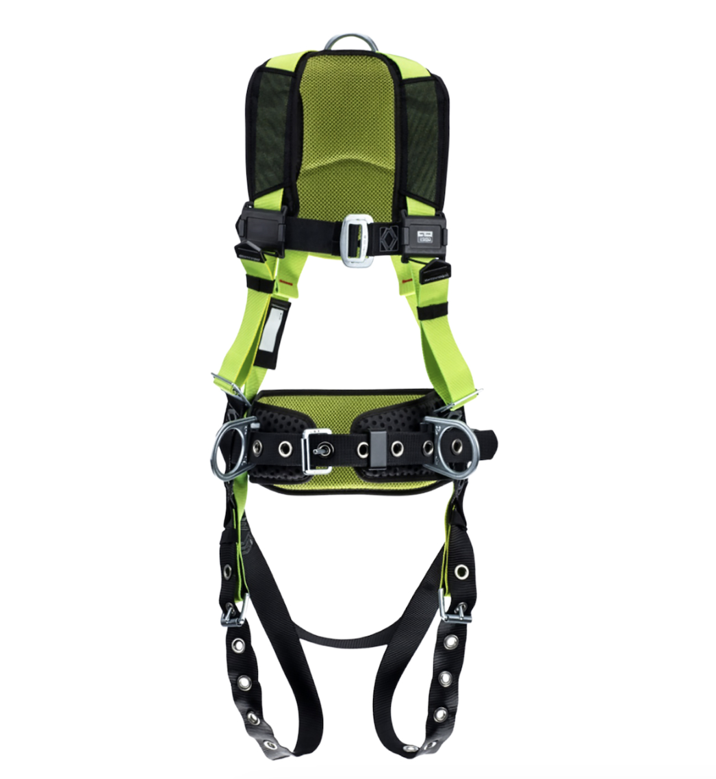 Miller H500 Package: Comfort Full-Body Harness & One-Pull Relief Step, 1/Package #H5CC31102/1036778